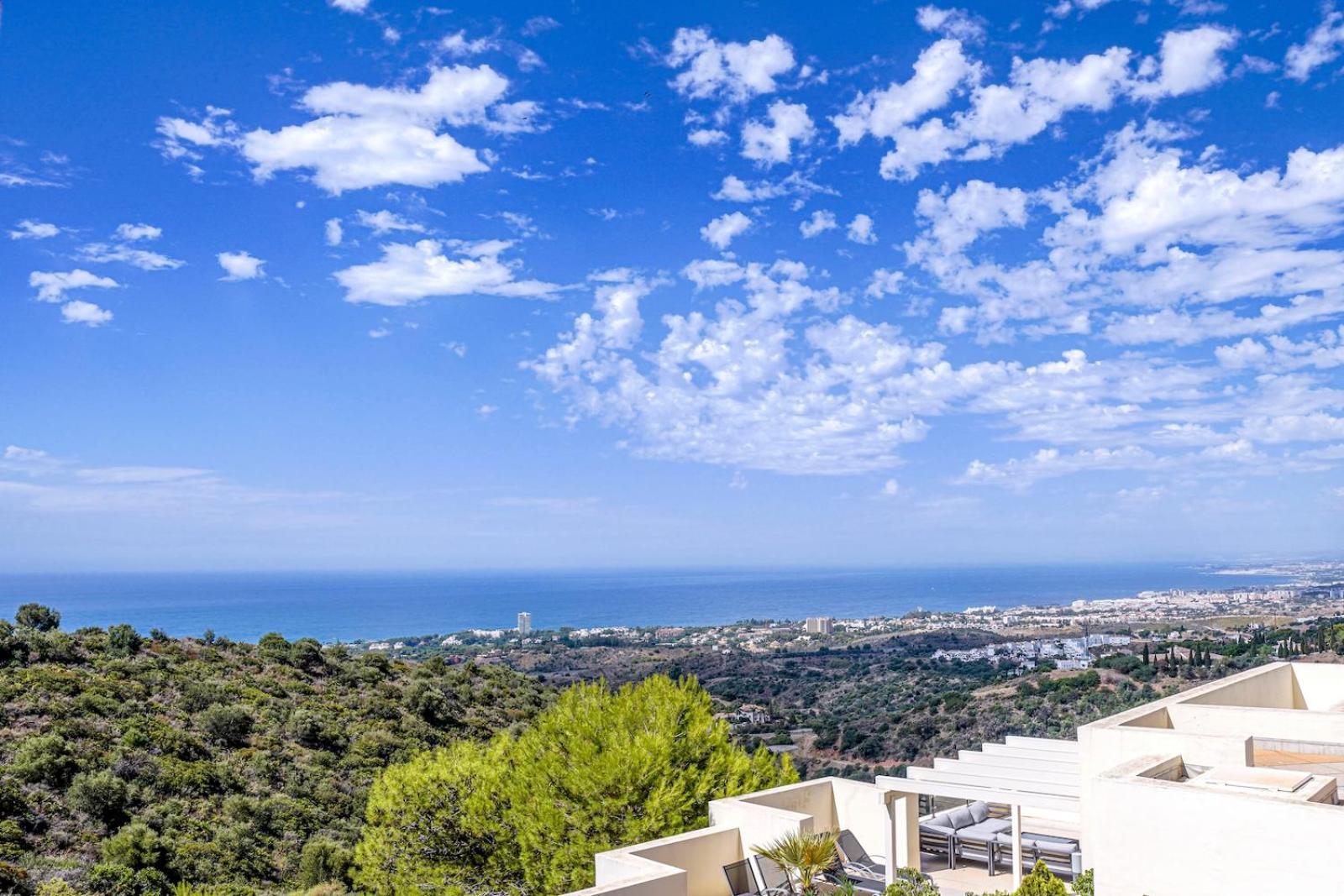 Spectacular Views - Luxury Apartment In Resort - Marbella Hills Exteriör bild