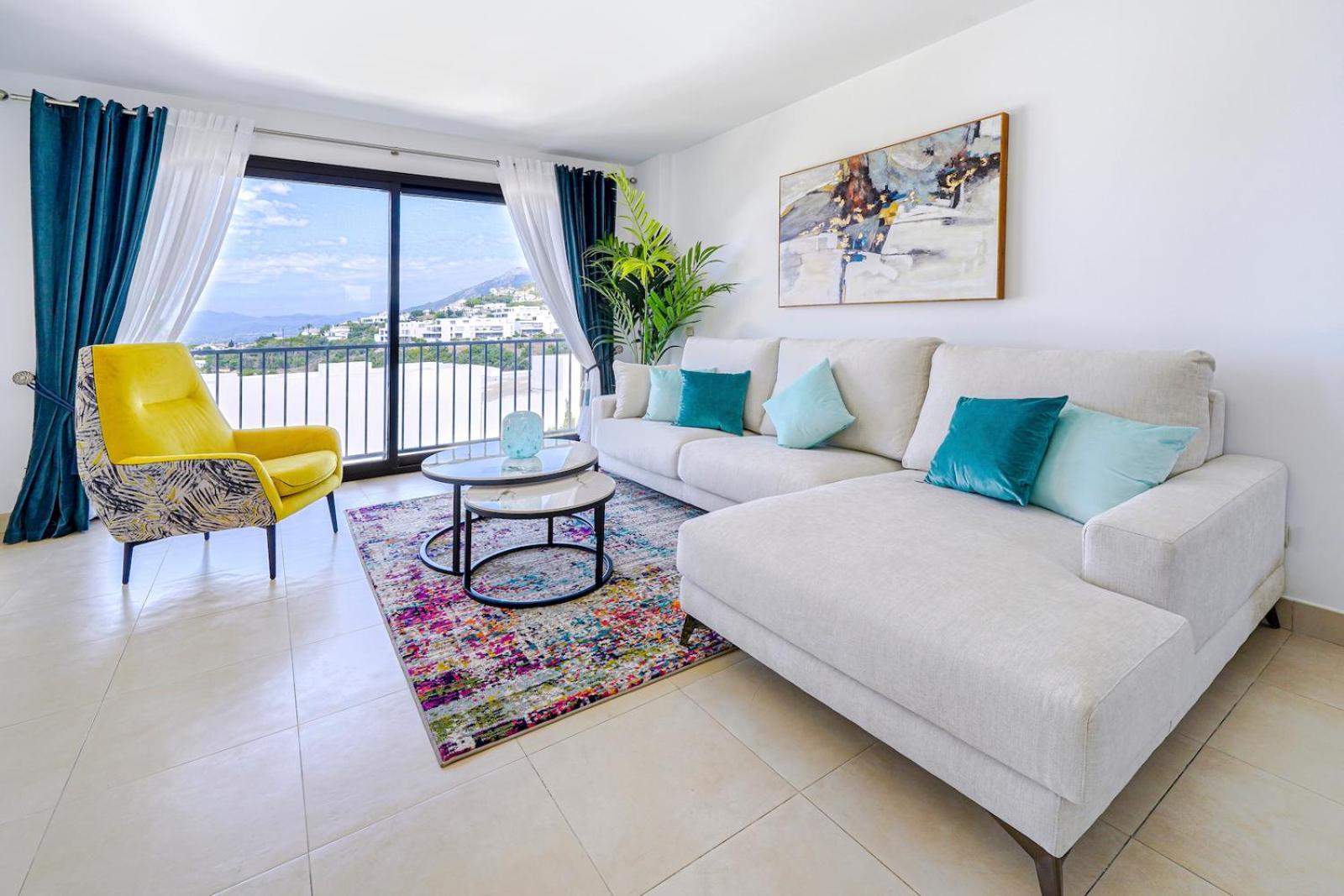 Spectacular Views - Luxury Apartment In Resort - Marbella Hills Exteriör bild